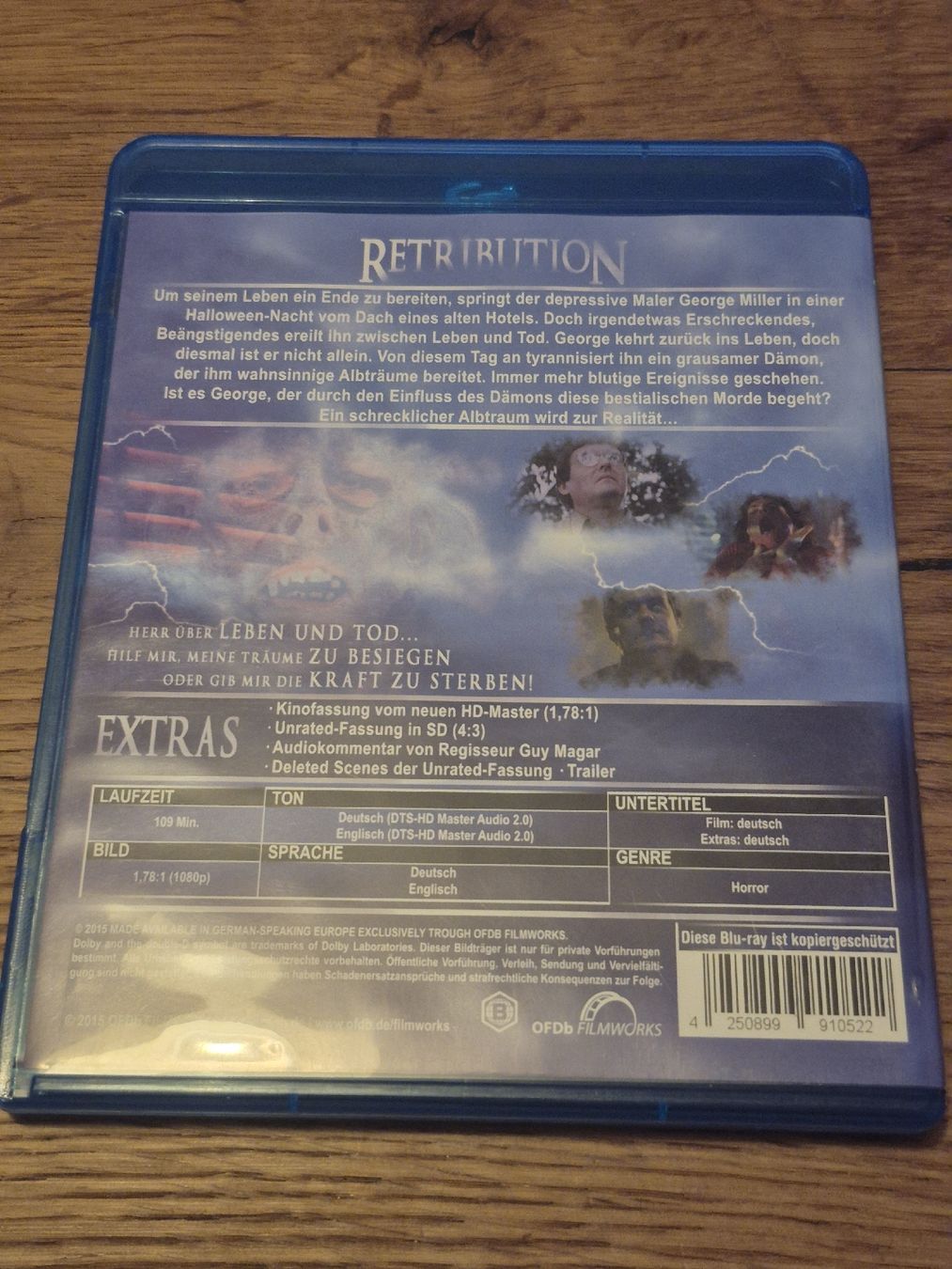 Tutti i DVDs: Retribution - Guy Magar (Blu-ray) Uncut – Usato da Oberembrach venduto da giu_7ksd 1