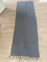 XL Woll- / Kaschmir-Schal in hellgrau 69x210 cm
