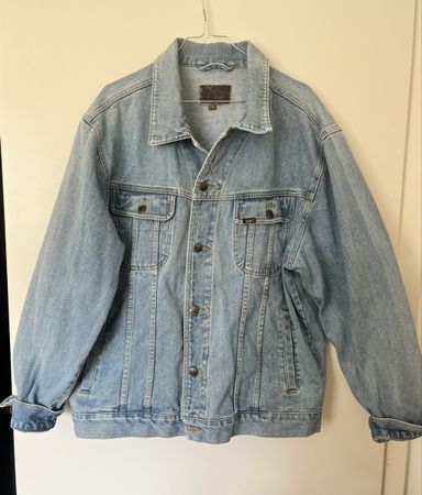 Oversized Jeans Jacke von Lee - Grösse L