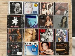 16x cd Placebo/The Corrs/Anastacia/Cher/Dido/Ace of Base
