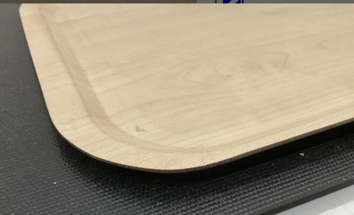 Piatti di portata: 26.5 x 38cm Serviertablar Non-Slip Tablar – Nuovo (secondo la descrizione) da Uerkheim venduto da Kaufoption 2