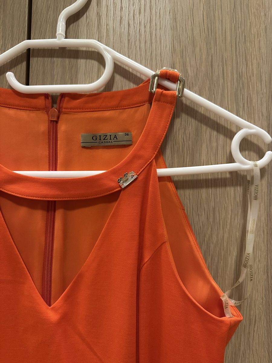 Vestiti: Gizia Orange Dress 36 – Usato da Horgen venduto da Elizhadz 1