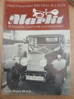 Rolls Royce 20 H.P. im Alten Markt vom 11/1981