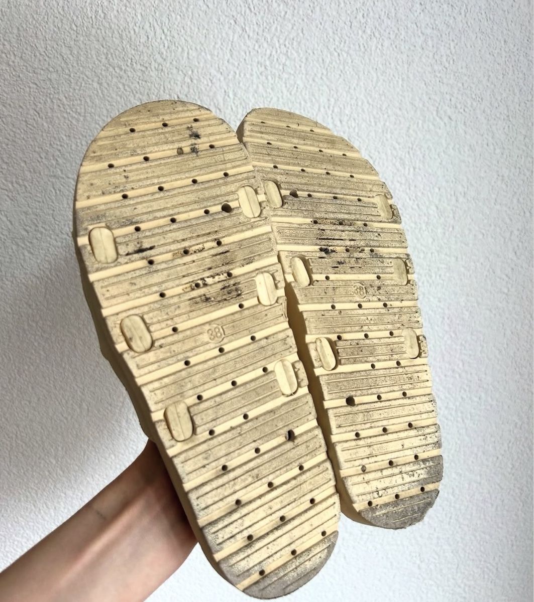 Scarpe da donna: Pantoletten Sandalen beige Grösse 38  – Usato da Chur venduto da faja7000 2