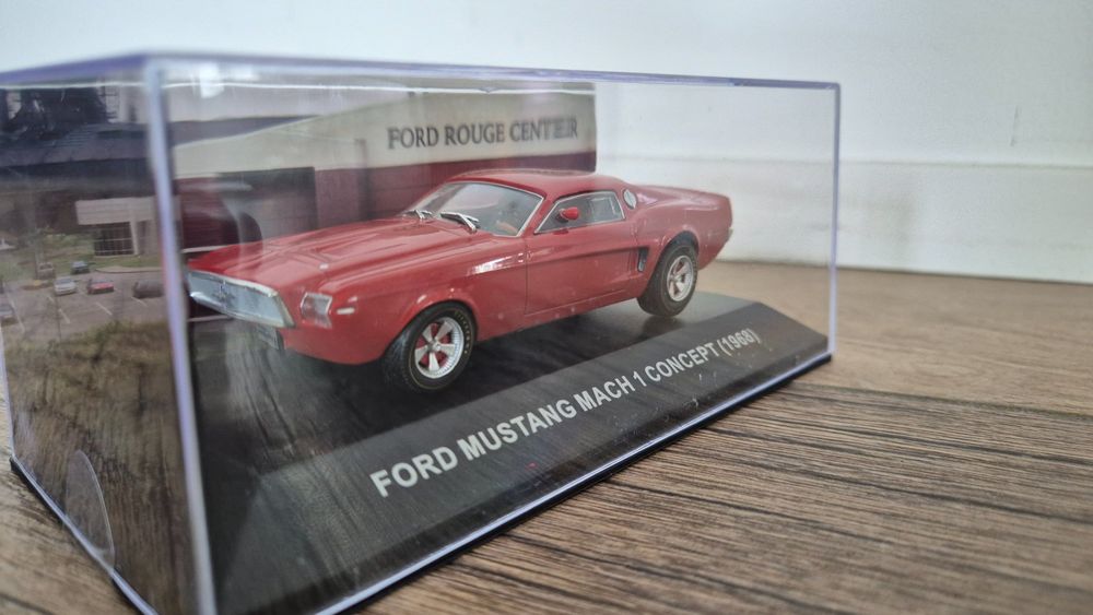 Modèle Réduit Altaya 1/43 Ford Mustang Mach 1 Concept 1968 - Bleu, Neuf, Série Fast & Furious