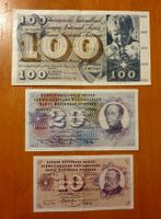 Banconote/banknote Svizzera 1972