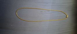 Edelstahl goldfarbenen Kette