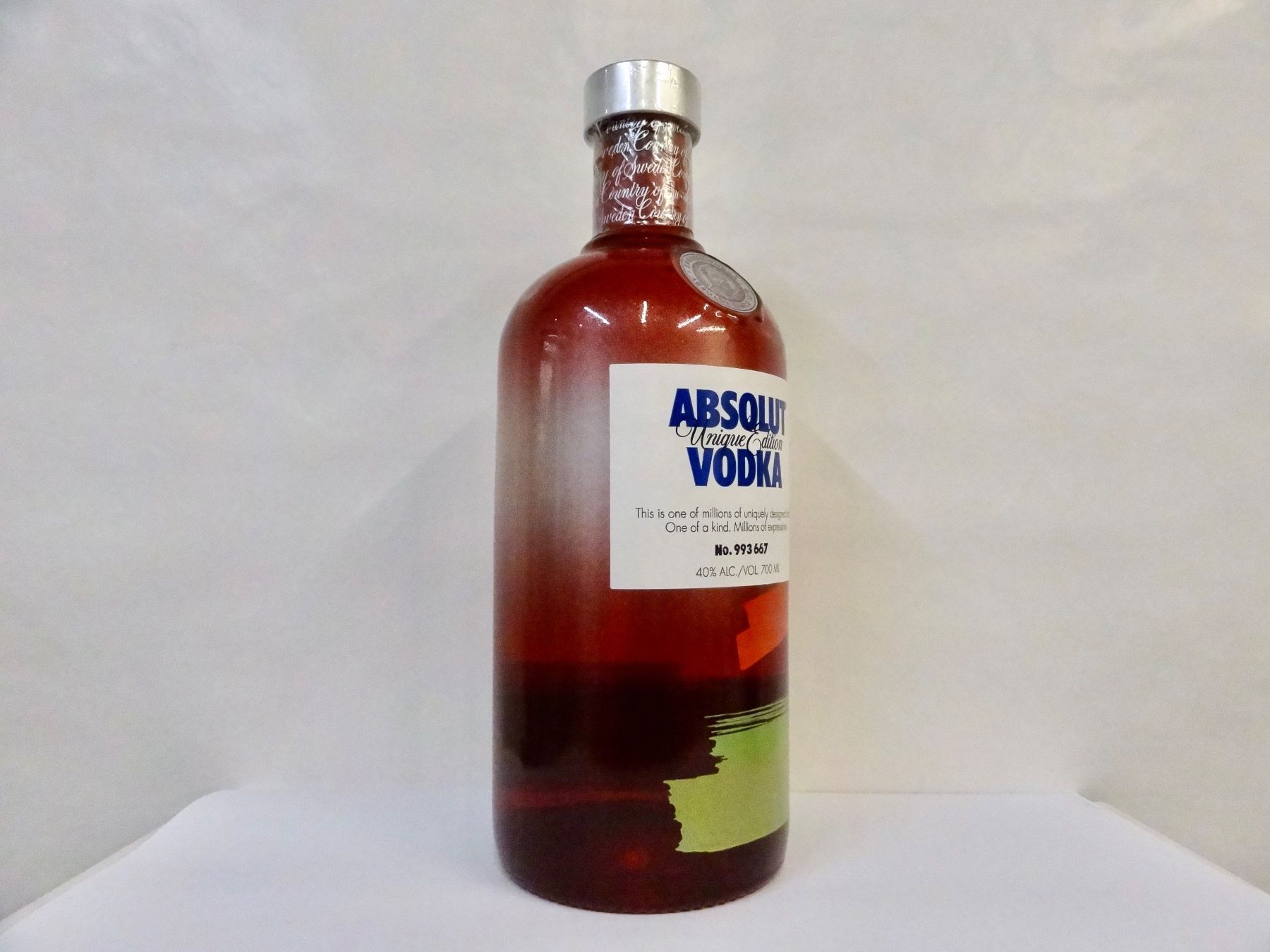 Absolut Vodka Bevande alcoliche: 1 x ABSOLUT VODKA ABSOLUT UNIQUE Edition 2012 – Nuovo e nell'imballaggio originale da Kerzers venduto da zimmergruen 8
