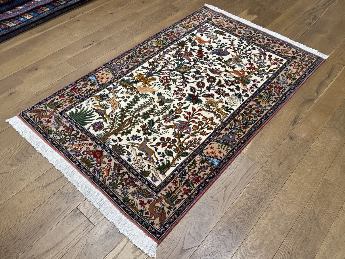 Tappeti: Herrlicher seltener Seiden Täbriz - Perserteppich – Nuovo (secondo la descrizione) da Bennau venduto da Mayer_Carpets 5