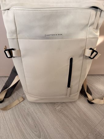 Kapten & Son Rucksack Helsinki beige, super Zustand,