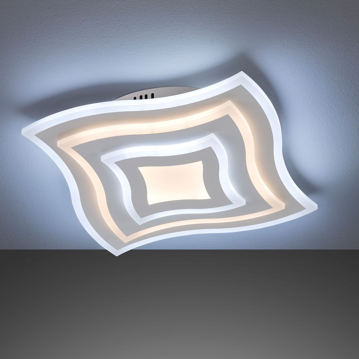Kronleuchter & Deckenlampen: LED Deckenleuchte, Dimmer, 43 cm x 43 cm – Neu (gemäss Beschreibung) aus Kreuzlingen von Smart-Light 2