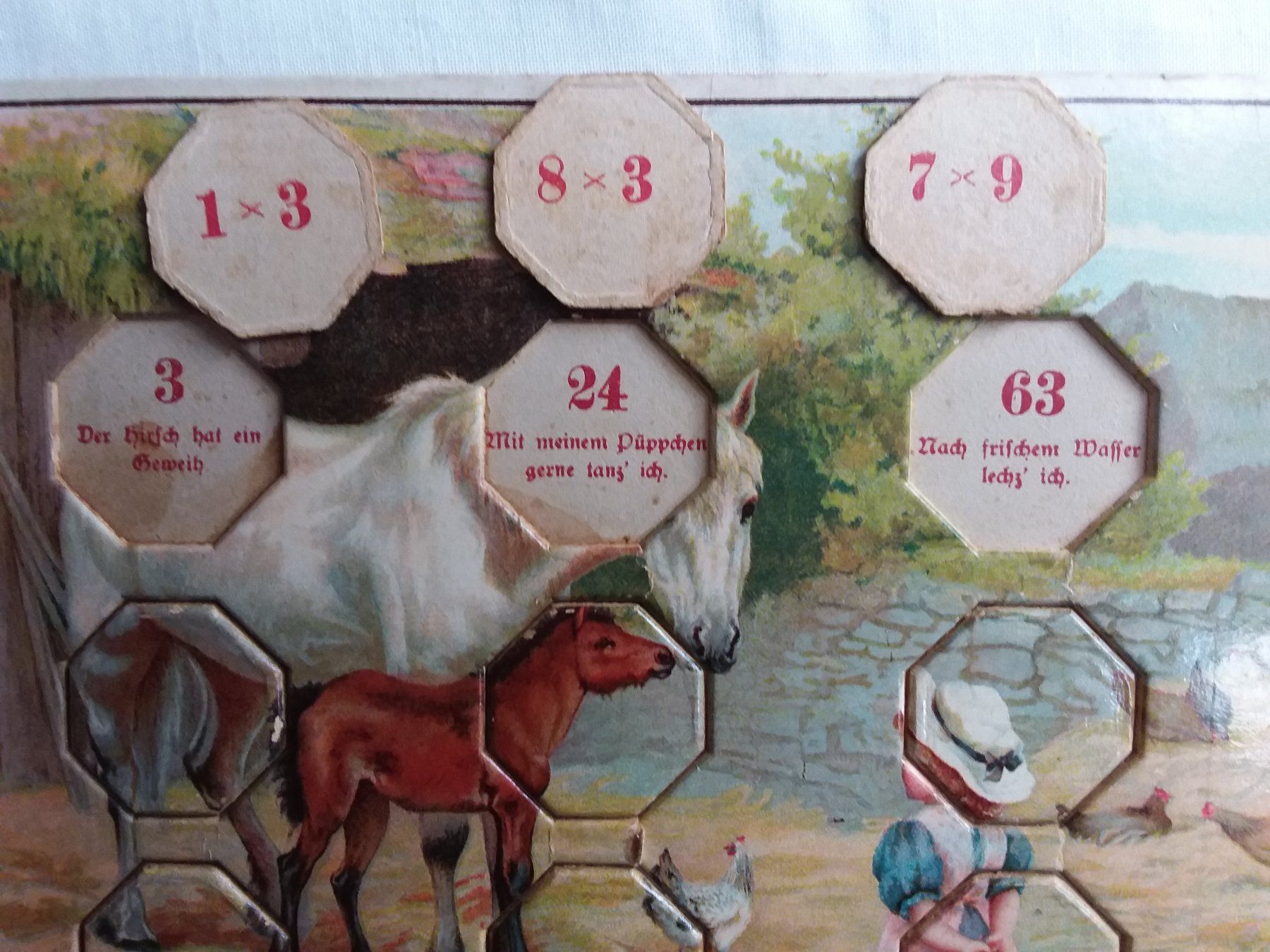 Spiele: Antikes Puzzle Mathematik Spiel ca 1900 – Gebraucht aus Zürich von sanwit 3
