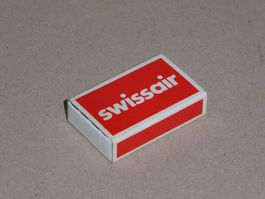 Swissair   Streichholzschachtel   Streichhölzer  Zündhölzer