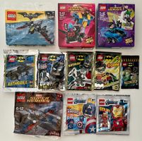 NEUF LEGO (11) Marvel & DC: Batman, Spider-Man, Iron Man ++