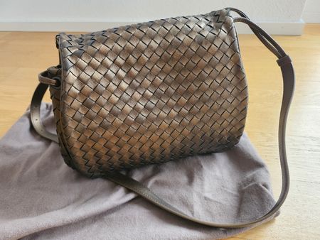 Bottega veneta Tasche bag bronze flap