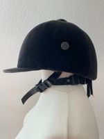 HORKA Reiterhelm in Samt, Gr. 55 (Kopfumfang)