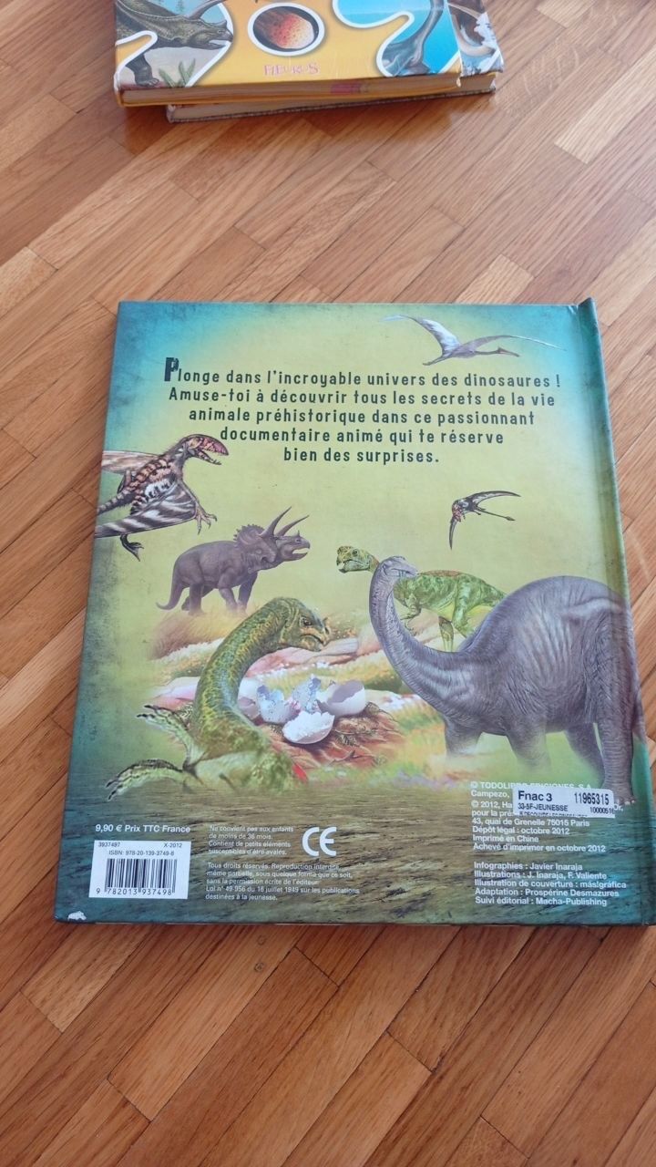 Libri: set de 3 livres "dinosaures" – Usato da Gland venduto da M_marc
