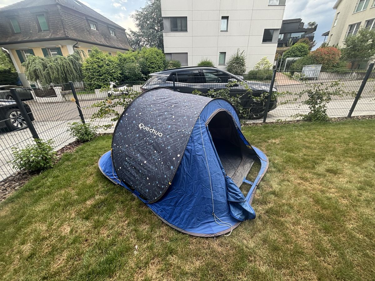 Decathlon Tende : QUECHUA 3-person camping tent – Usato da Dübendorf venduto da gui_6svt 3