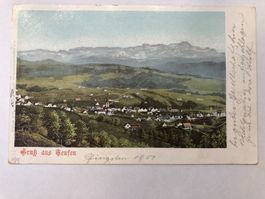 Gruss aus Teufen 1901