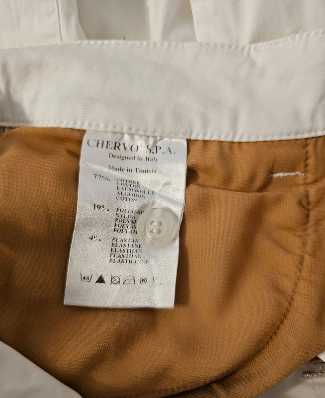 Pantaloni: Chervo Damenhose, weiss D34 Golf Hose – Usato da Füllinsdorf venduto da Sunnebliemli7 3