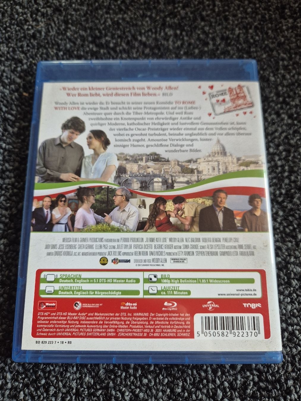 Tutti i DVDs: To Rome With Love – Usato da Ruswil venduto da jan_bxl5 1