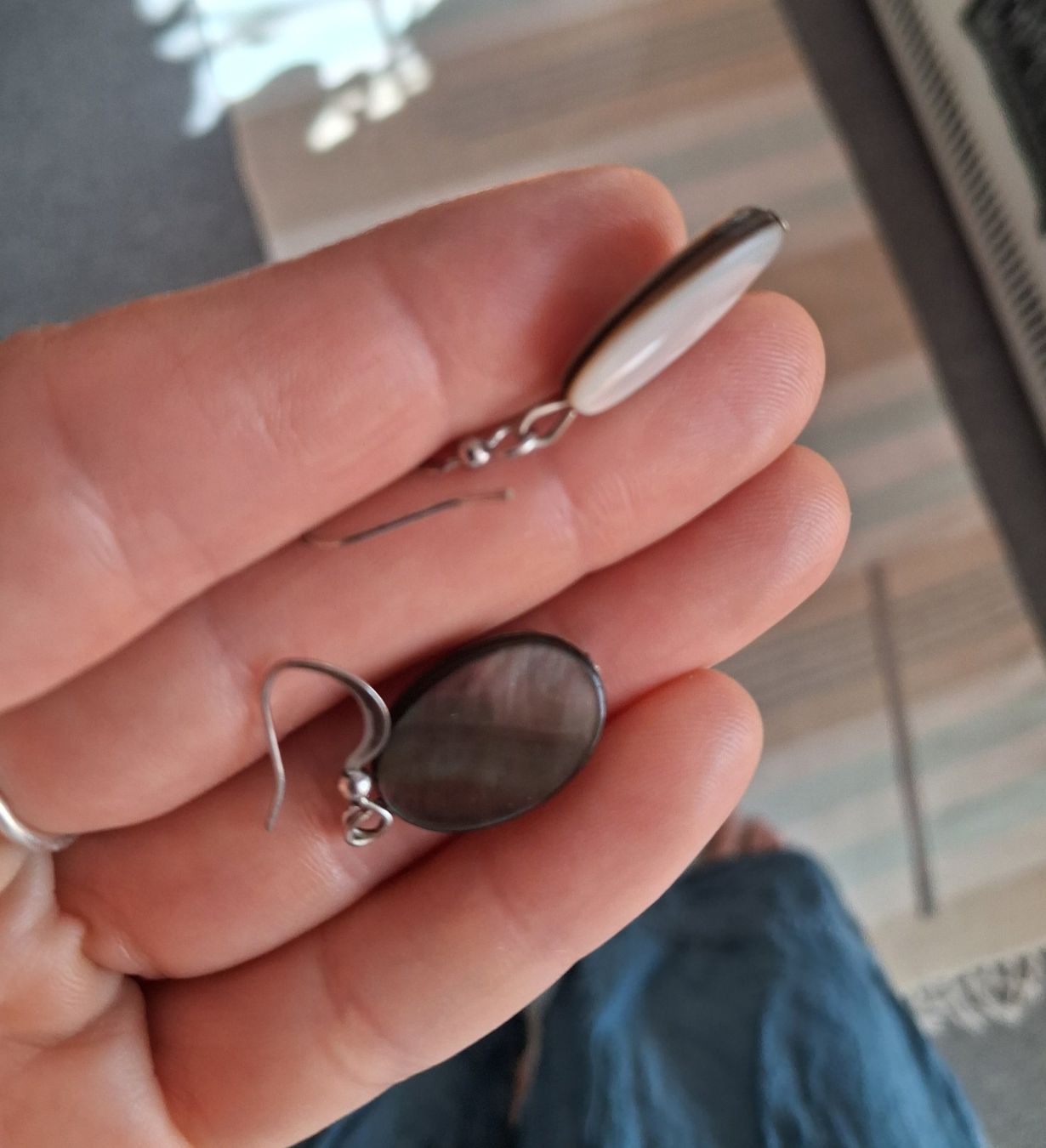 Ohrringe & -stecker: Ohrringe Perlmutt oval, NEU – Neu (gemäss Beschreibung) aus Wald ZH von e8e 5