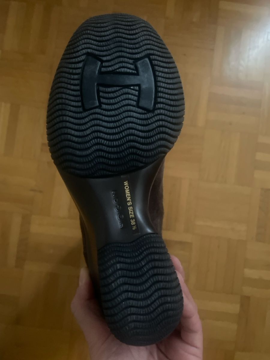 Scarpe da donna: Bottes HOGAN en daim marron pointure 38.5 Hiver – Nuovo e nell'imballaggio originale da Genève venduto da nidefa 1