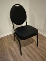 Gala Stühle Leder Schwarz