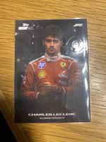 F1 Sammelkarte Charles Leclerc Ferrari Lights Out Nero