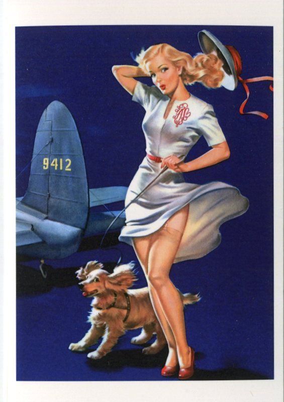 Cartoline postali: Postkarte "Pin-up". – Nuovo e nell'imballaggio originale da Basel venduto da Butsch5