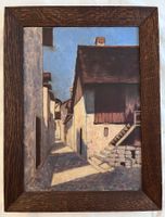 TOPWERK: Wallis - Häuserszene, 1930er Jahre, Paris Stempel
