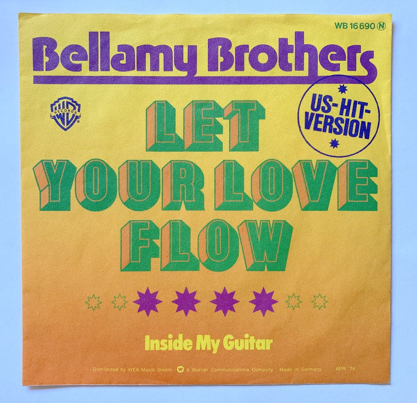 Dischi in vinile: BELLAMY BROTHERS - LET YOUR LOVE FLOW – Usato da Bottens venduto da hotter-than-hell