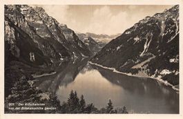 Klöntalersee von der Schwammhöhe aus gesehen
