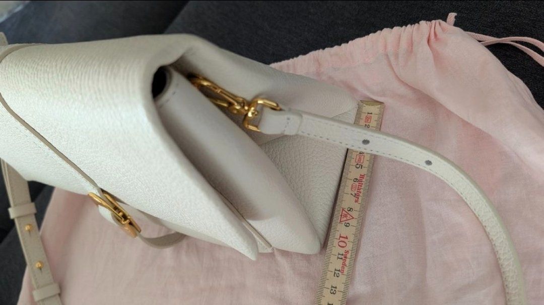 Coccinelle Borse da donna: Coccinelle Ledertasche in Creme – Usato da Amriswil venduto da cesosa 4