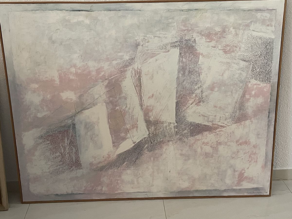 Dipinti: Grand format Cyril Bourquin 1988 – Usato da Chavannes-Renens venduto da Gr33