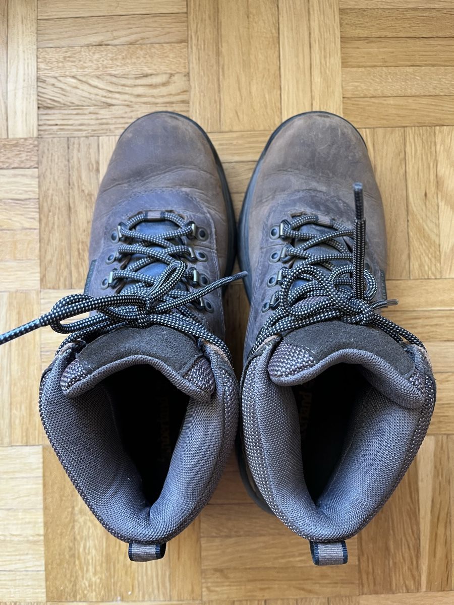 Timberland Scarpe da donna: Timberland Wanderschuhe, Braunes Leder, Größe 40 – Usato da Adliswil venduto da kik_9xns 3