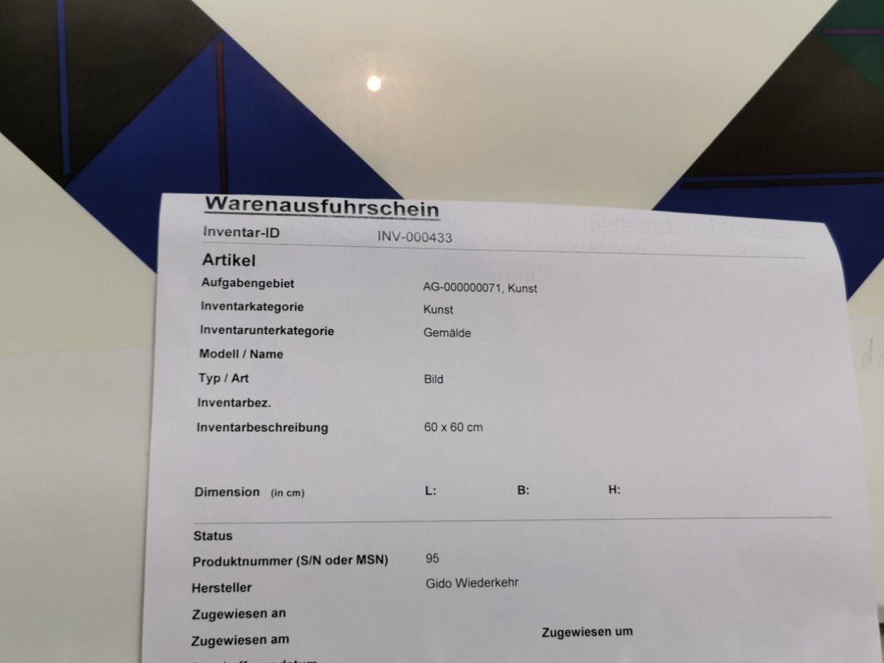 Grafiken & Lithographien: Lithographie - Gido Wiederkehr – Gebraucht aus Dornach von ame.hq 7