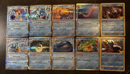 Pokémon Karten Holo 10er Bündel DE