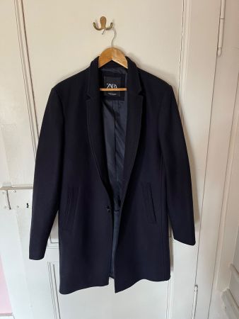Long manteau en laine - Zara