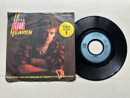 BRYAN ADAMS tolle Single Heaven 80's Kult Top