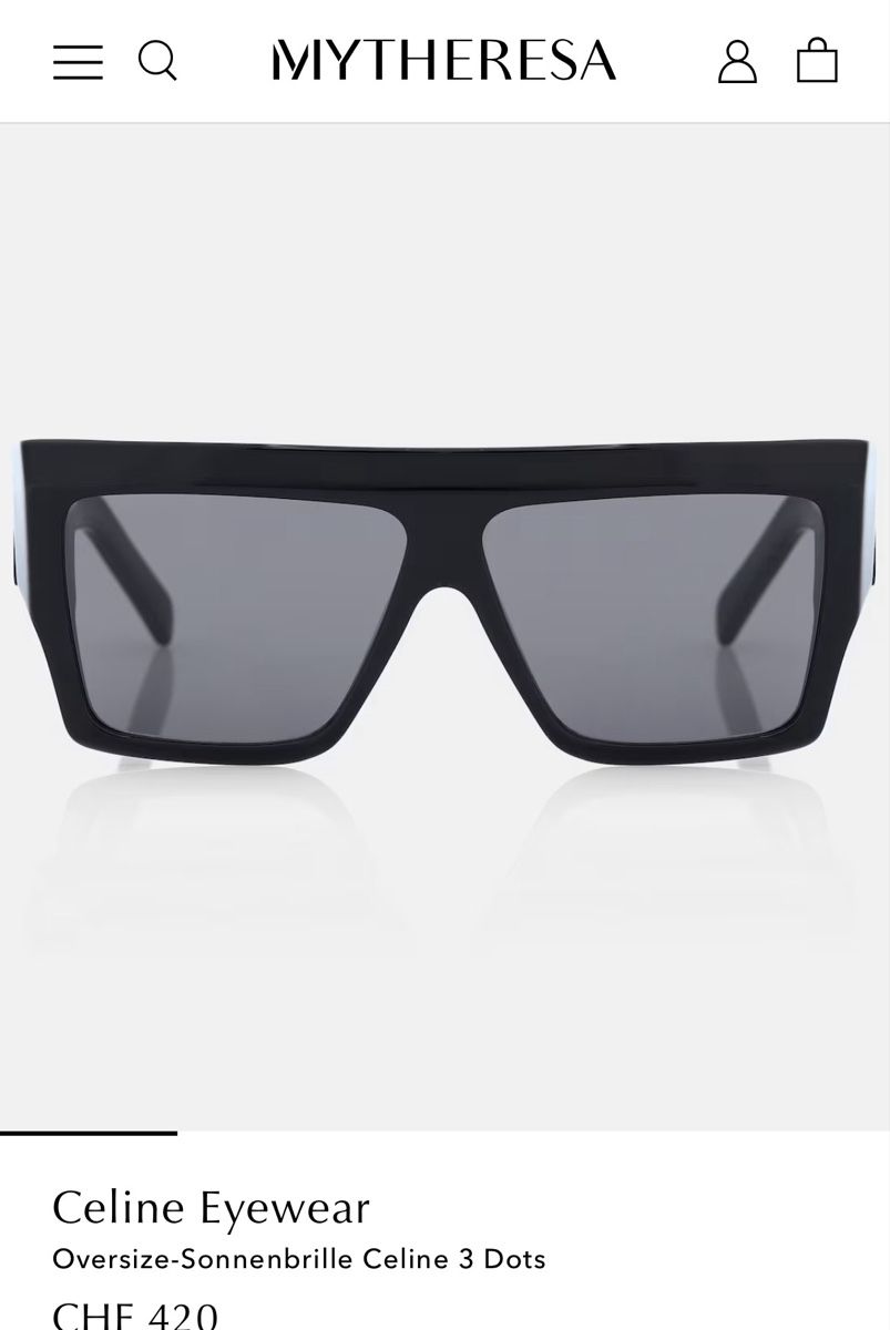 Celine Brillen & Gläser: Céline Sonnenbrille – Gebraucht aus Stäfa von Nicole093 5
