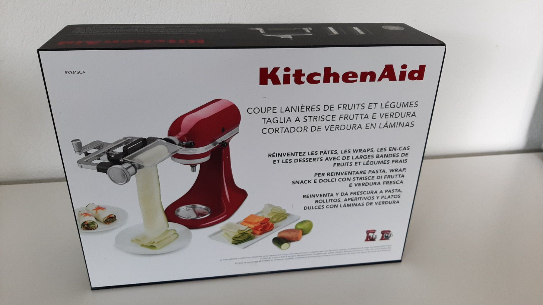 Kitchenaid Küchengeräte: Kitchen Aid Gemüseblattschneiderzubehör 5KSMSCA – Neu (gemäss Beschreibung) aus Aarburg von i_c6r8 1