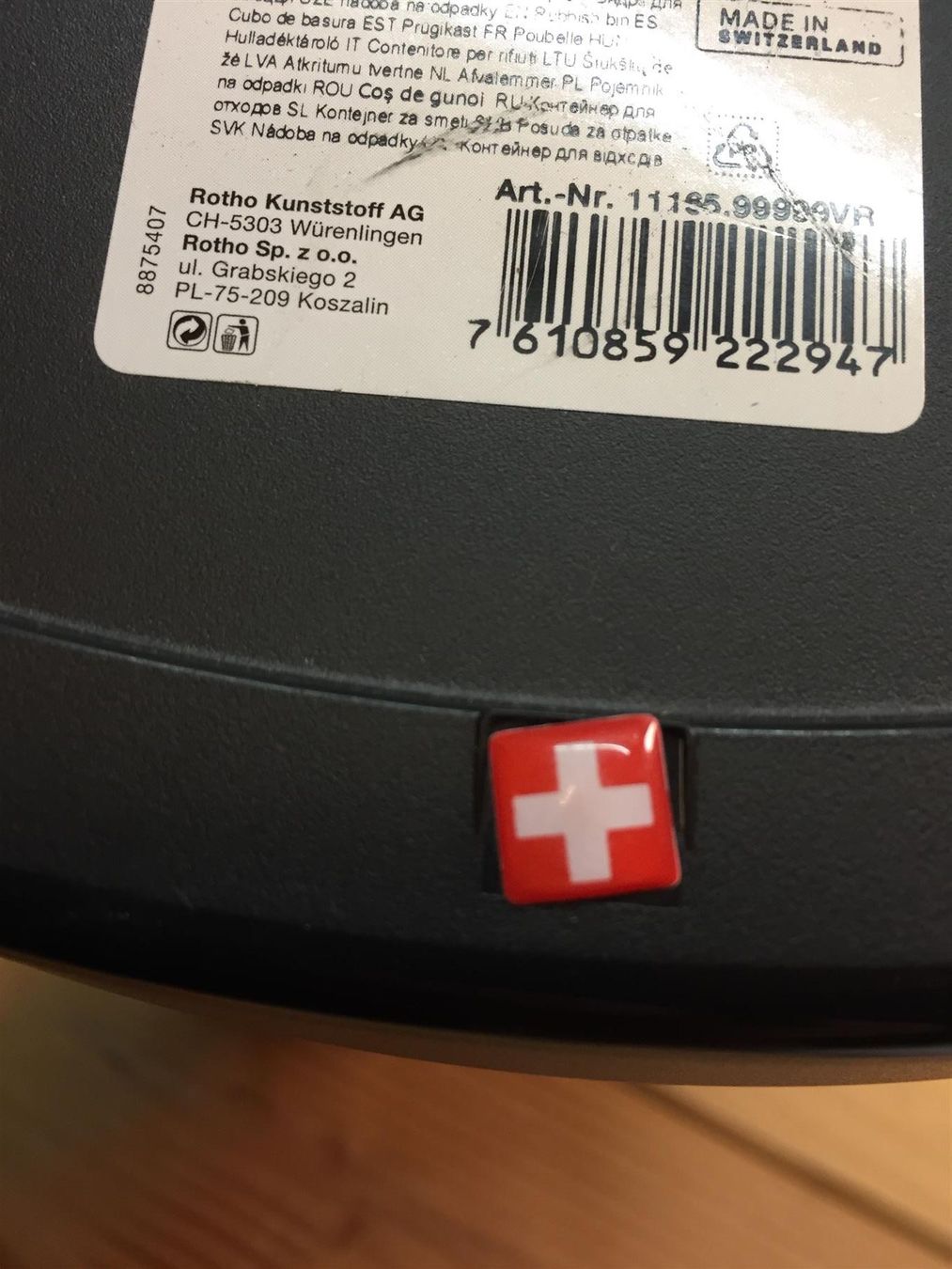 Altro per la casa: Treteimer Paso Rotho 6l-466 – Nuovo (secondo la descrizione) da Recherswil venduto da paulchen09 6
