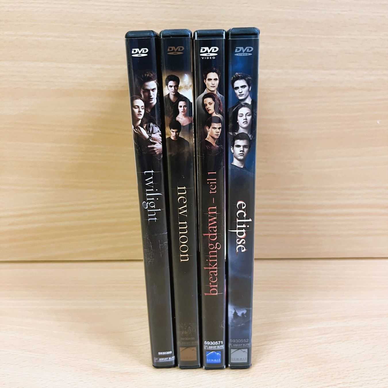 Tutti i DVDs: DVD - Twilight - 4 Filme – Usato da Amlikon-Bissegg venduto da allerlei-versand 2