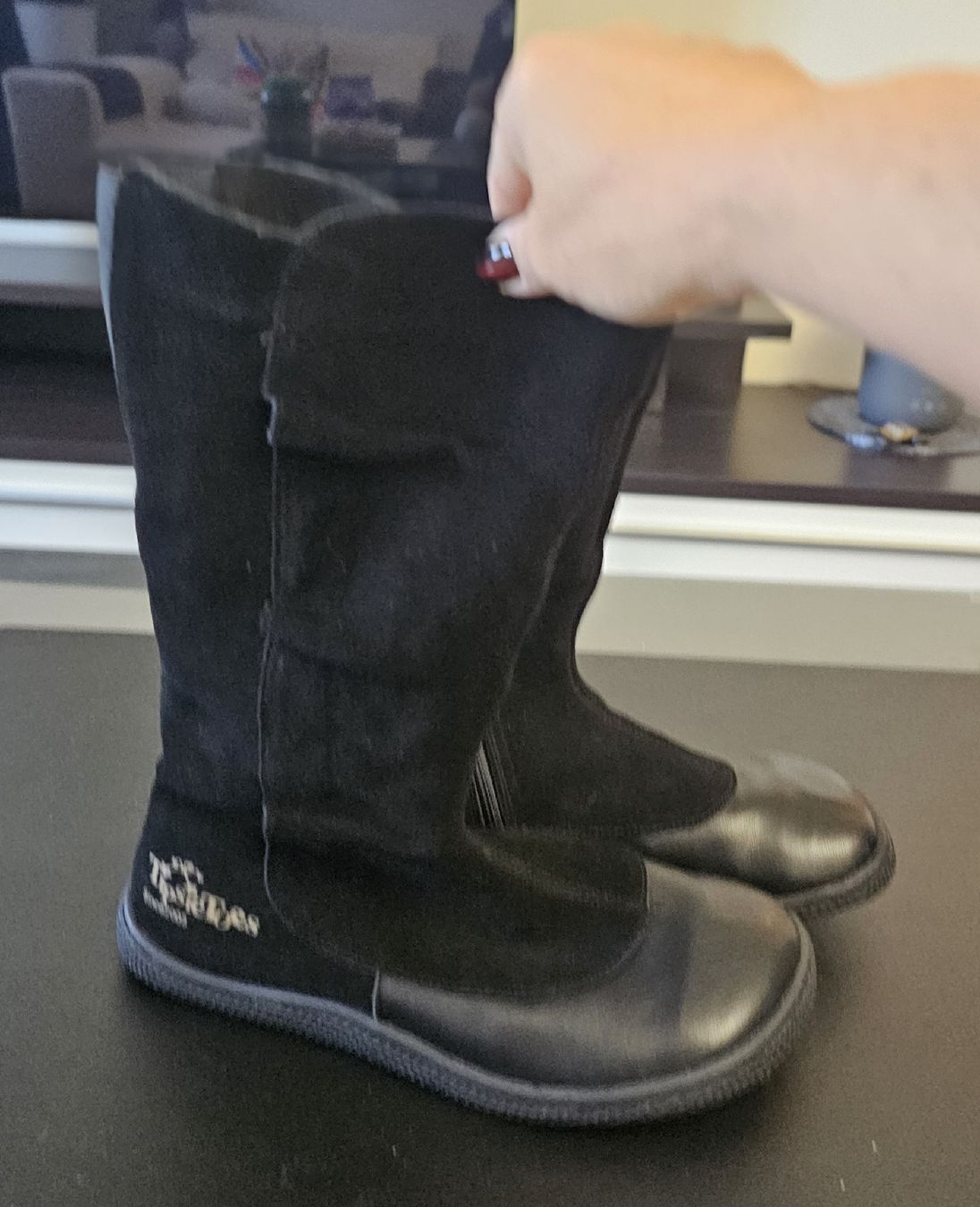 Scarpe da donna: Barfuß Winterstiefel echte Leder Fellfutter Gr.38. – Usato da Basel venduto da AlinaK-G
