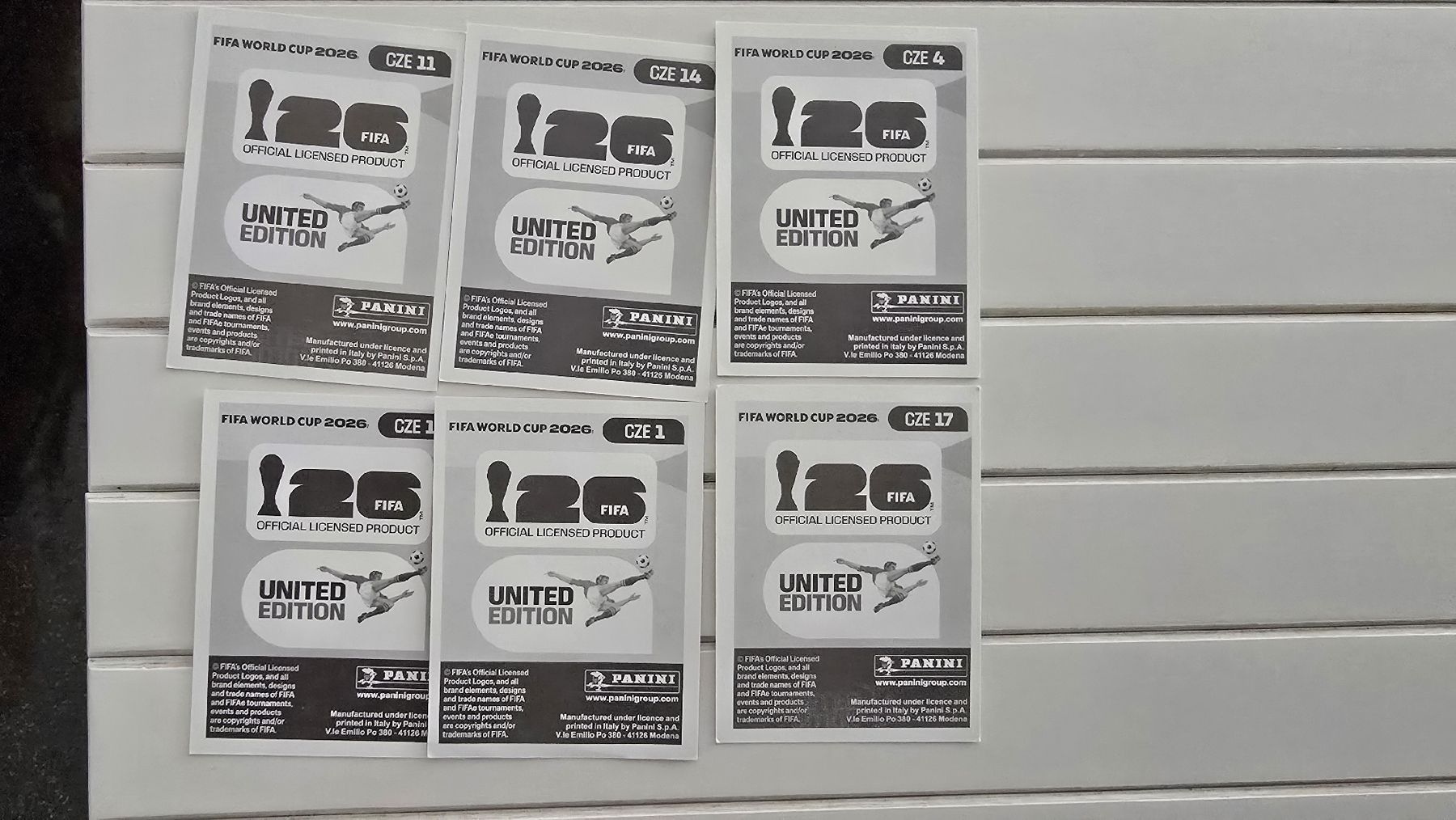 Panini Carte collezionabili: FIFA World Cup 2026 Stickers Tschechien CZE – Nuovo (secondo la descrizione) da Aesch ZH venduto da Strandhaus 1