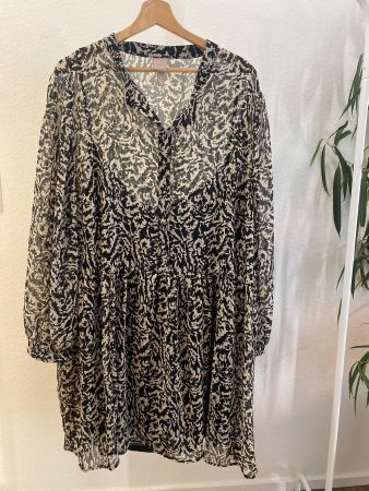 H&M Kleid mit Muster Gr. 2XL / Gr. 52 - 54