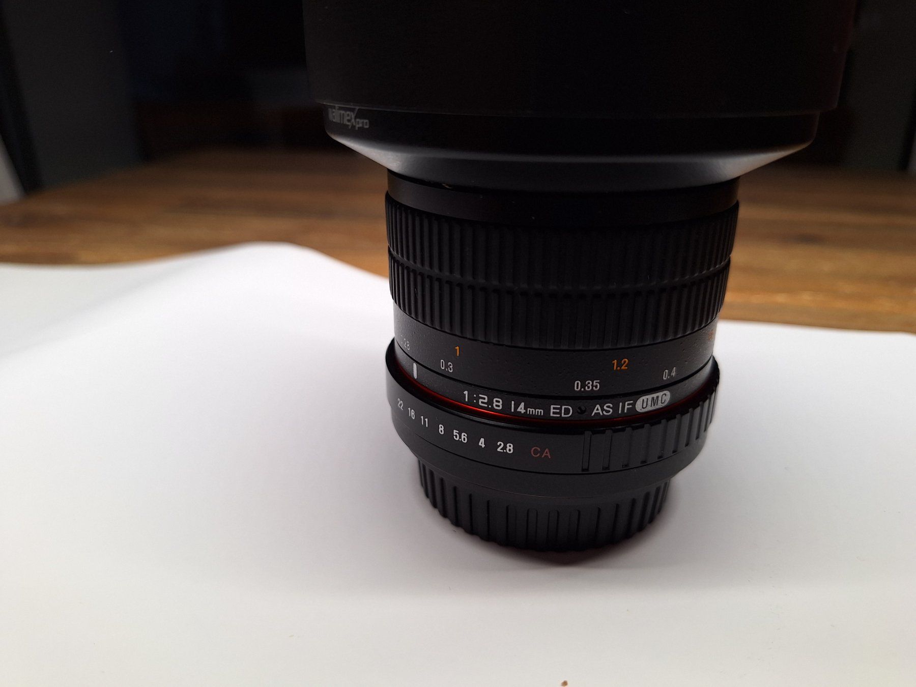 Walimex Obiettivi: Walimex Pro 14mm f/2.8 – Nuovo (secondo la descrizione) da Echandens venduto da Traumzauberin_13