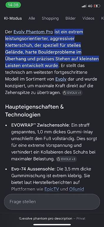 Scarpe da uomo: neuer Evolv Phantom Pro – Nuovo (secondo la descrizione) da Landquart venduto da suc_js2v 4