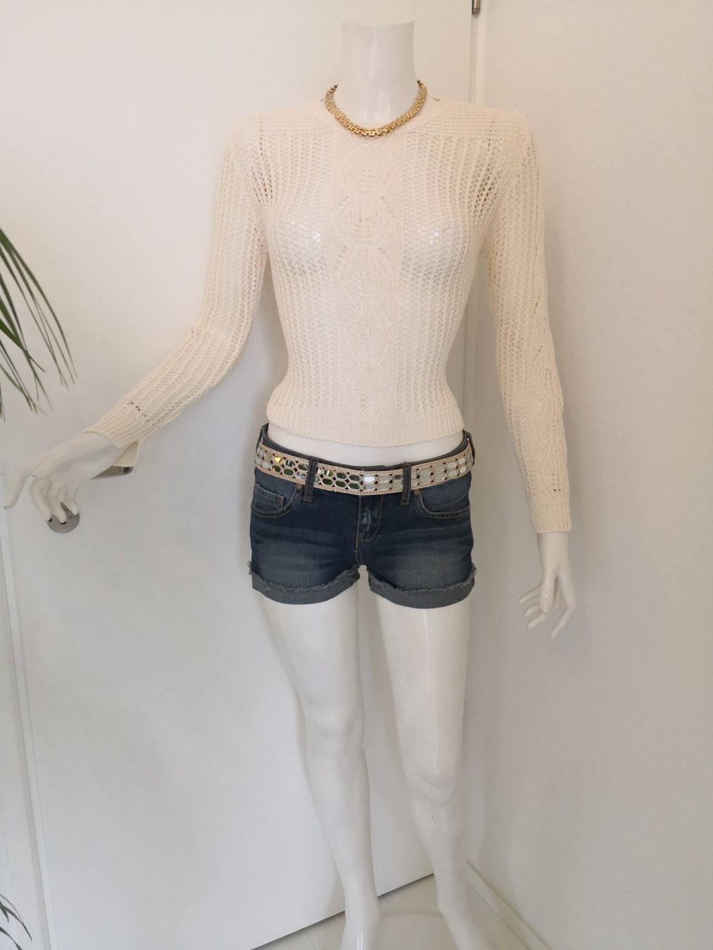 Mango Maglioni & Felpe: 🤩MANGO STRICK-HÄKEL-PULLOVER ECRU NEU & D&G P. – Nuovo (secondo la descrizione) da Olten venduto da Naja-Twins-Twins 3